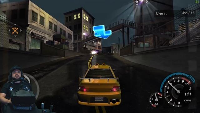 Настоящая ПУШКА! Тюнинг Mitsubishi Lancer Evolution VIII | NFS: Underground 2 смотреть онлайн