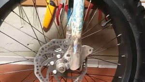 Вилка для фэтбайка. #электровелосипед #фэтбайк #ebike