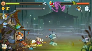 Swamp Attack, полное прохождение, 64 испытание