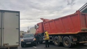 В Балашихе всё стабильно. Очередная авария на дороге.