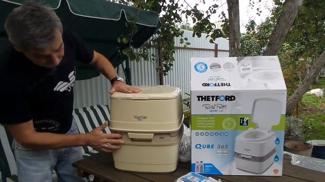 Биотуалет "Porta Potti Qube 365" / Porta Potti Qube 365 Dry closet смотреть онлайн