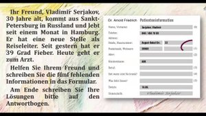 НЕМЕЦКИЙ ЯЗЫК. ЭКЗАМЕН START DEUTSCH A1. SCHREIBEN.TEIL 1. ЗАПОЛНЕНИЕ ФОРМУЛЯРА