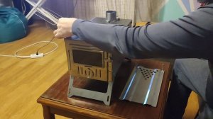 Титановая печь TF Camping (аналог Pomoly T1). Заветный чемоданчик, или в погоне за компактностью.