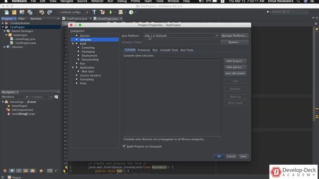 Java Swing Project Tutorial - How to Create a Project in JAVA Netbeans смотреть онлайн