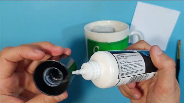 Подарок на День Рождения своими руками / Надпись из полимерной глины на кружке