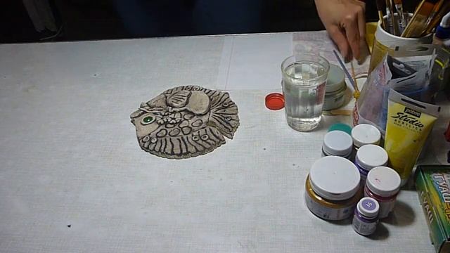 Сувенир из соленого теста «Рыбка моя». Забавный подарок из соленого теста ко Дню Святого Валентина смотреть онлайн