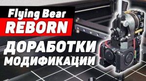 Голова и Прочие Доработки для 3Д Принтера Flying Bear Reborn