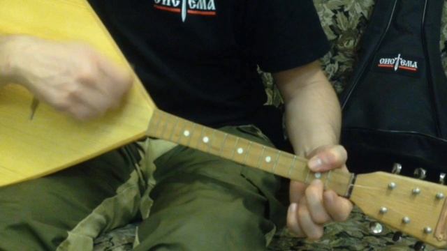 Виктор Цой КУКУШКА. Кавер на балалайке. Урок игры песни на балалайке