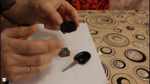 Замена батарейки в ключе Mitsubishi Outlander