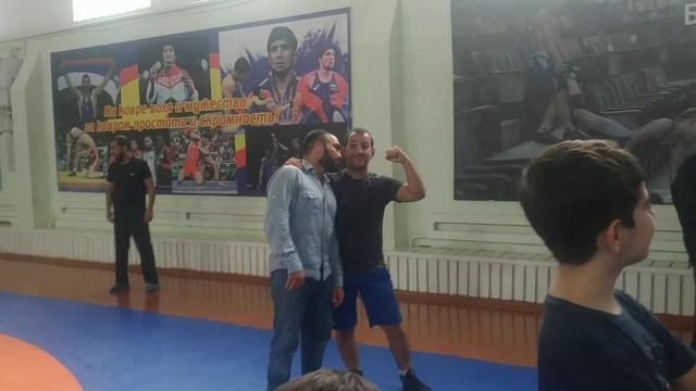 В городе Дербент Мастер класс по вольной борьбе#дербент#вольнаяборьба#мастеркласс.