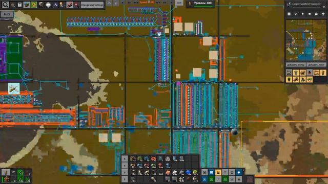 FACTORIO, прохождение 31, моды Space Exploration + Krastorio, противометеоритная защита