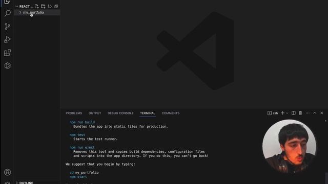 Full React Portfolio Website Tutorial #1: Building a New React JS Project