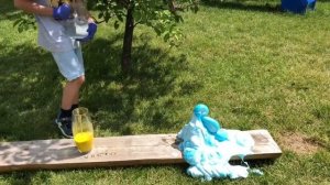 МНОГО ПЕНЫ ИЗ ДРОЖЖЕЙ!!! или опыт ЗУБНАЯ ПАСТА ДЛЯ СЛОНА!