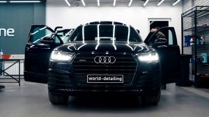 Q7 audi тонировка - наши работы