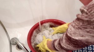 КАК ОТБЕЛИТЬ ТЮЛЬ при помощи УКСУСА и МЫЛА