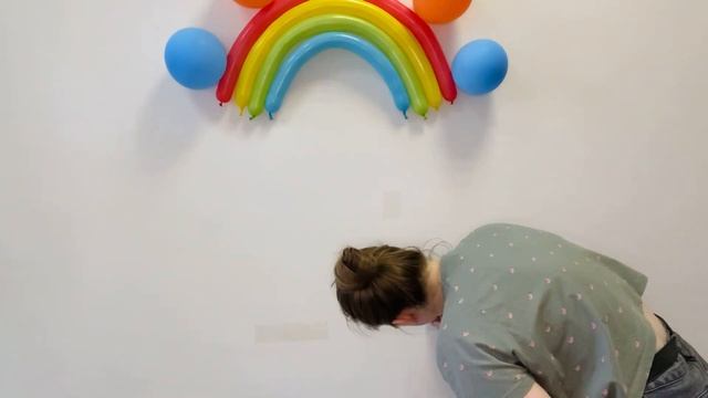 Радуга из шаров и ШДМ смотреть онлайн