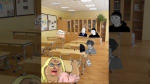 (wojak) когда спалили с сигаретами в школе US в колледже