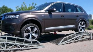 Внедорожный тест драйв Audi Q7