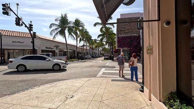 4K - Worth Avenue Palm Beach Florida April 2023 смотреть онлайн