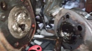 Самодельный снегоход с двигателем Урал. Привет клапан.