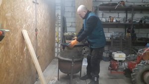 Очаг для казана и саджа (разработка)