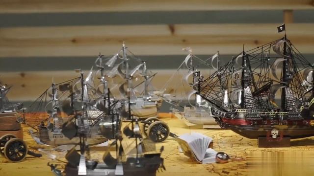 Металлический 3D-пазл Piececool «Королева Анна»