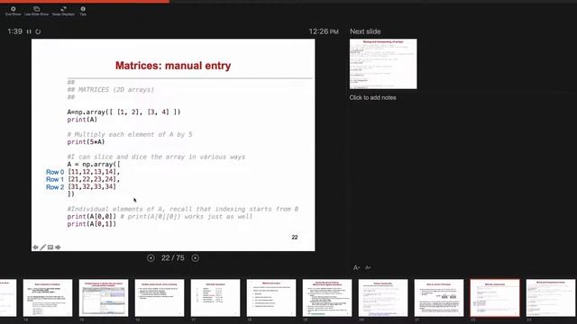 PGE310 Fall2019 Lecture2 NumPyContinued 2019 09 18 смотреть онлайн