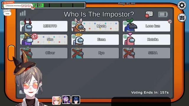 NIJISANJI AMONG US SWAPPED LANGUAGE CHALLENGE!