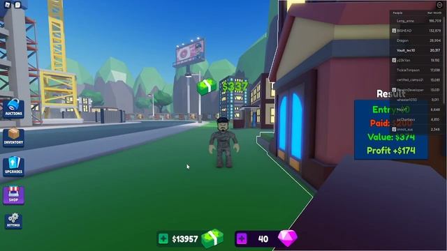 Roblox bid battles How to get a lot of money and gems смотреть онлайн