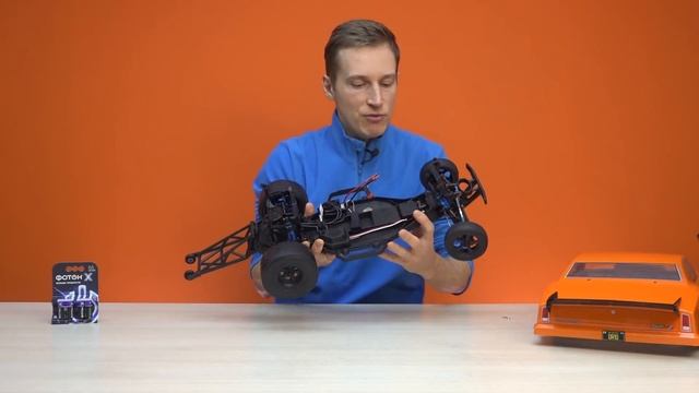 Мощный DRAGстер ASSO DR10 ... У Traxxas XO-1 нет шансов? смотреть онлайн