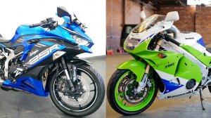 ? Kawasaki ZXR 250 (1991) vs Kawasaki ZX-25R (2022) - Кто же из них Злее ? !