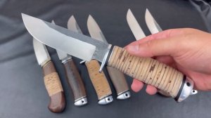 Рабочие ножи из стали Х12МФ на любой вкус | Обзор ножей в наличии
