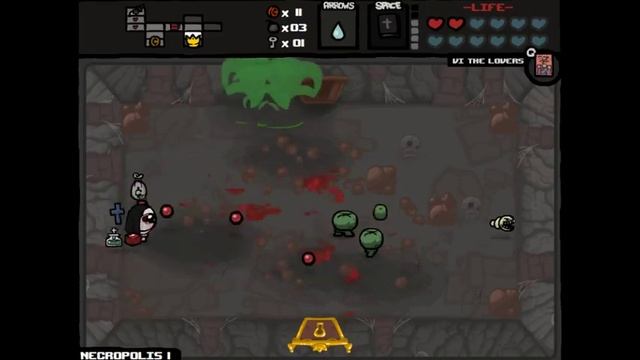 Прохождение Binding of Isaac Часть 21 - Wrath of the Lamb ( Judas ) смотреть онлайн