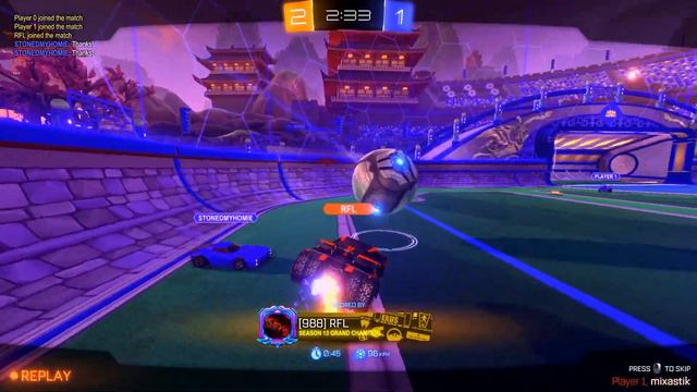 Потихоньку идем к ГЧ в 2х2 с RFL | Rocket League смотреть онлайн