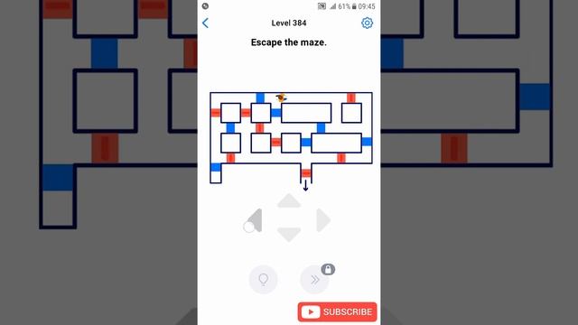 Easy Game Level 384 Escape the maze Walkthrough