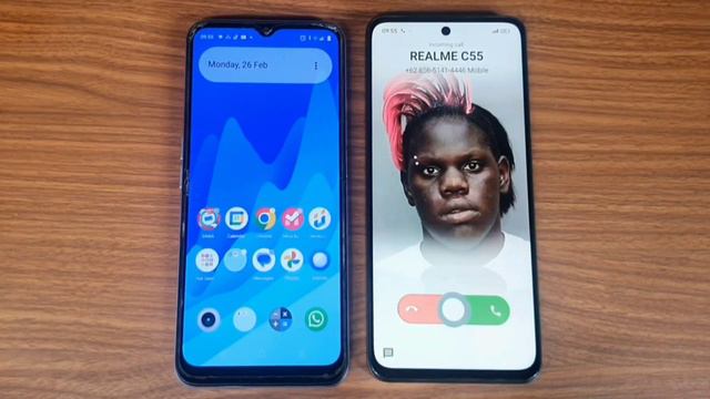 REALME C31 vs REALME C55 incomingcall TruePhone dialer Android 11,14 смотреть онлайн