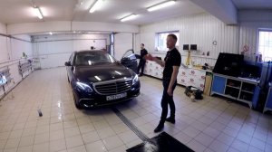 Mercedes W213 (E400): общий обзор по работам