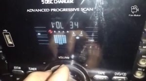 Panasonic DVD sa-vk960 repair cassette. cd cleaning
