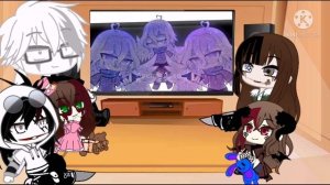CreepyPasta react to Afton Family MeMeS||Mrs.Afton|(4/5)||Gacha Club