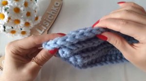 Как связать объёмную шапку с отворотом крючком за час/ Самая быстрая шапка/ Сможет связать каждый