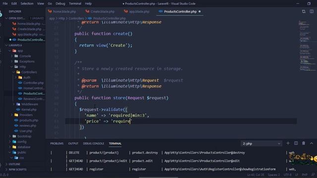 Laravel 6 CRUD ( Create Read Update Delete ) and Pagination Part-1 смотреть онлайн