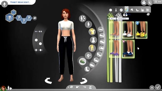 CAS, СОЗДАНИЕ ПЕРСОНАЖА, РЫЖЕЙ СИМКИ - The Sims 4 - #1 смотреть онлайн