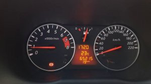 Nissan Note - Моргание "зелёного ключика" на приборной панели