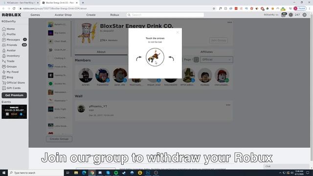 HOW TO GET FREE ROBUX ON ROBLOX! (ROCash.com) смотреть онлайн