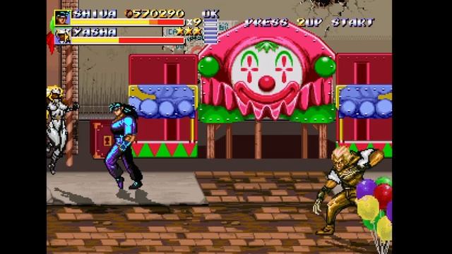 Streets of Rage Remake V5.1 Gangs of Fury - SOR2 Shiva - Very fast Mania (No death run)