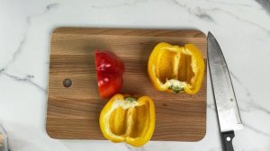 Фаршированные перцы в духовке. Вкусно, полезно, быстро, просто и изысканно! ???