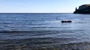 Отдых на море. Водохранилище на даче в Дубовке