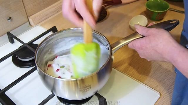 Молочное Желе из Молока и Крахмала. Вкусный Десерт с Ягодами (Milk Dessert)
