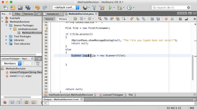 Revision - Methods, Files смотреть онлайн