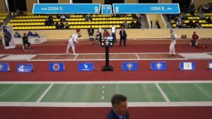 T64. DOSA Daniel (HUN) - OISHI Riki (JPN). Foil men individual.